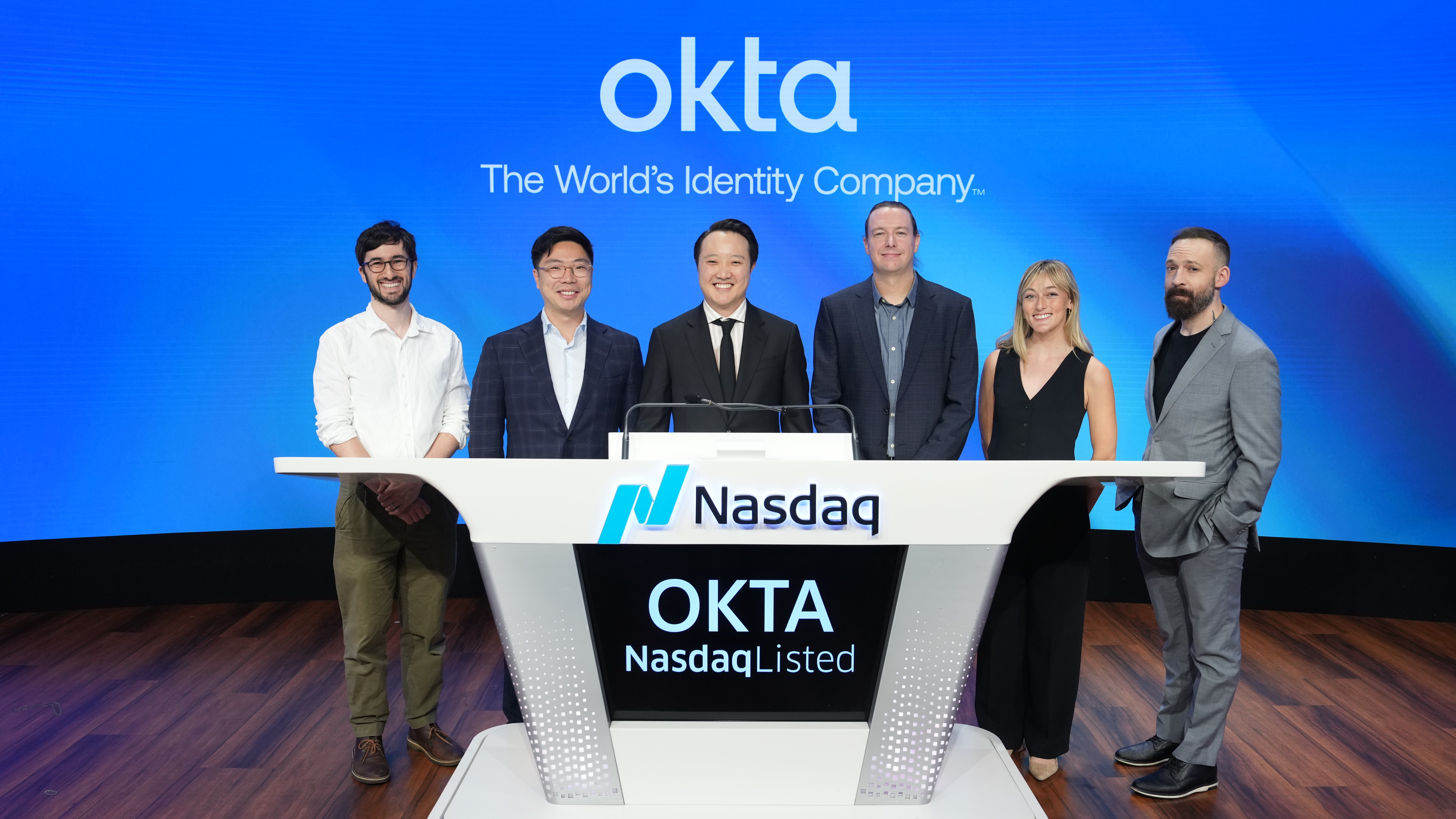 Herd Security team at company event